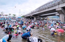 철원화강 다슬기축제 성료 - 전국매일신문 - 전국의 생생한 뉴스를 ‘한눈에’ 철원화강 다슬기축제 성료