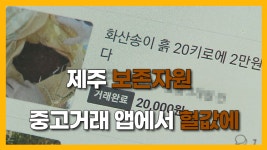 JIBS | 전체 뉴스기사 [자막뉴스] 포대로.. 낱개로.. 보존자원 화산송이 멋대로 팔았다  덜미