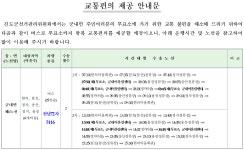 [제21대 대통령선거] 교통불편지역 선거인 등 교통편의 제공 안내-군내면 | 상세 | 자유게시판 : 진도군청