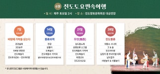 2025년 6월 진도토요민속여행 상설공연 프로그램 | 상세 | 토요민속여행 : 진도군 관광문화