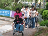 직업재활개론 장애인 체험 수업 | 전주대학교 재활학과