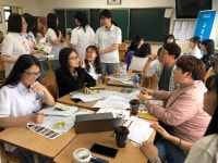 18학년도 1학기 진로박람회(전주 솔내고등학교) | 전주대학교 한국어문학과