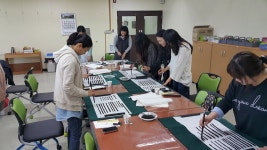 보도자료 > 제남도서관, 마음으로 쓰는 캘리그라피교실 개강 | 제주교육소식