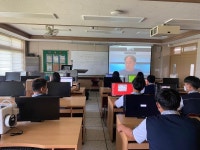 보도자료 > 고산중학교, 인공지능로봇(AI)을 활용한 생태환경 협력수업 | 제주교육소식