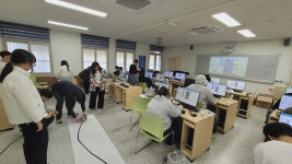 보도자료 > 제주중앙고, 2023 메이커교실 인공지능 메이커 톤 캠프 개최 | 제주교육소식