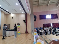보도자료 > 외도초, 새로운 시작! 힘찬 발걸음! 제80회 외도초등학교 졸업식 | 제주교육소식