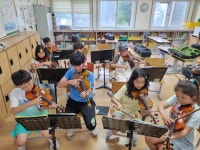 보도자료 > 사계초, 사계바다소리오케스트라 여름방학 집중교육 실시 | 제주교육소식