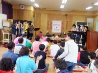 교육청소식 > 직속기관 > 서귀포학생문화원, 평생교실「오카리나」수강생 봉사활동 | 제주교육소식