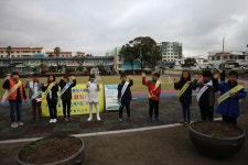 학교소식 > 유치원/초등학교 > 서귀서초, 아침 등굣길 ‘하·하 프로젝트’ 운영 | 제주교육소식