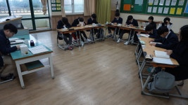 학교소식 > 중학교 > 우도중, ‘책 읽는 우도’ 독서시간을 정규교육과정에 편성·운영 | 제주교육소식