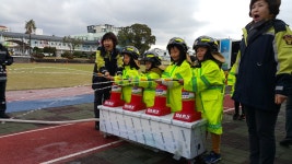학교소식 > 유치원/초등학교 > 서귀서초, 119이동안전체험교육 실습으로 안전 의식 쑥쑥! | 제주교육소식