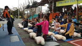 학교소식 > 유치원/초등학교 > 서귀서초, 119이동안전체험교육 실습으로 안전 의식 쑥쑥! | 제주교육소식