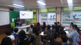 학교소식 > 전체 > 장전초, 에어로타임즈와 함께하는 Drone Class 운영 | 제주교육소식