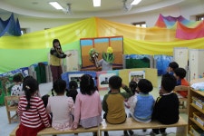 학교소식 > 유치원/초등학교 > 구좌중앙초병설유치원, 찾아오는 인형극(삼성혈과 민들레) 관람 | 제주교육소식