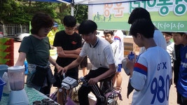 학교소식 > 중학교 > 한라중, 기후변화 이동체험 부스 운영 | 제주교육소식