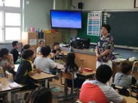 학교소식 > 유치원/초등학교 > 하귀일초, ‘맑은 공기 만들기 체험 환경교실’ 운영 | 제주교육소식