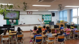 학교소식 > 전체 > 신창초, 1‧2학년 흡연예방 북아트 만들기 | 제주교육소식