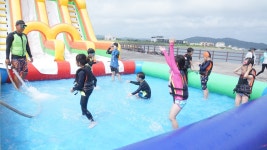 학교소식 > 전체 > 성산초, 와~여름이다! 바다속으로 풍덩~ 바다체험의 날 운영 | 제주교육소식