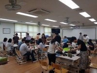 학교소식 > 유치원/초등학교 > 도련초, 교사·학생 상호작용을 위한 다육아트 체험 실시 | 제주교육소식