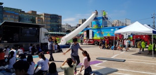 학교소식 > 유치원/초등학교 > 외도초, 119 이동안전체험교실 운영 | 제주교육소식