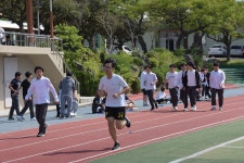 학교소식 > 고등학교 > 한림공고, 일상의 작은 변화, 도전 누적 마라톤 실시 | 제주교육소식