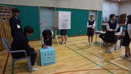 학교소식 > 중학교 > 효돈중, 2019학년도 학생회 정·부회장 선거 실시 | 제주교육소식