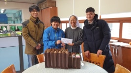 학교소식 > 고등학교 > 한림공고, 성이시돌 요양원 기부금 및 물품 전달 | 제주교육소식