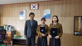 학교소식 > 고등학교 > 서귀포여고, ‘삼다수 장학금 전달식’ 가져 | 제주교육소식