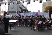 학교소식 > 중학교 > 제15회전농로왕벚꽃축제에 제주중앙여중 백합윈드오케스트라 연주 | 제주교육소식