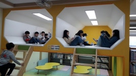 학교소식 > 유치원/초등학교 > 한천초, 새로 꾸민 ‘한내꿈터’ 도서관에서 책 읽는 즐거움을 느껴요! | 제주교육소식