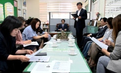 학교소식 > 유치원/초등학교 > 제주동초, 찾아가는 학교사랑방 대화 시간 가져 | 제주교육소식