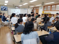 학교소식 > 유치원/초등학교 > 도련초, 교사·학생 상호작용을 위한 바리스타 체험 실시 | 제주교육소식