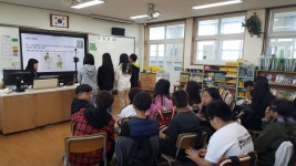 학교소식 > 유치원/초등학교 > 세화초, 일곱 번째 글로벌화상교육 실시 | 제주교육소식