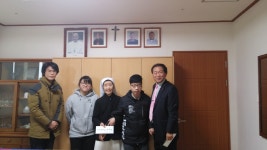 학교소식 > 고등학교 > 한림공고, 성이시돌 복지의원 기부금 전달 | 제주교육소식