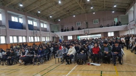 학교소식 > 중학교 > 함덕중, ‘더 큰 꿈을 향해 날개를 펼쳐라’ 제65회 졸업식 | 제주교육소식
