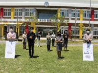 학교소식 > 유치원/초등학교 > 강정초, 덕분에 챌린지 릴레이 응원 캠페인 동참 | 제주교육소식