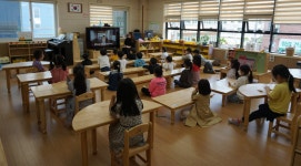 학교소식 > 유치원/초등학교 > 외도초병설유치원, 얘들아~ 어서와, 보고 싶었어, 등교개학과 입학식 | 제주교육소식