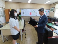 학교소식 > 고등학교 > 대정여고, 늘푸름교육봉사회 장학증서 전달 | 제주교육소식