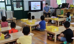 학교소식 > 유치원/초등학교 > 법환초유치원, 입양교육 실시 | 제주교육소식