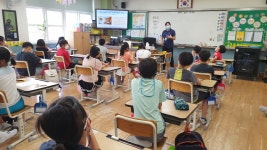 학교소식 > 유치원/초등학교 > 하귀일초, 찾아가는 환경교육 실시 | 제주교육소식