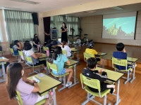 학교소식 > 유치원/초등학교 > 수산초, 동부외국문화학습관 연계 소규모·원거리학교지원 외국어 체험 프로그램 운영 | 제주교육소식