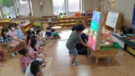 학교소식 > 유치원/초등학교 > 월랑초등학교병설유치원, 찾아오는 기후학교 체험 실시 | 제주교육소식