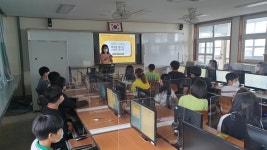 학교소식 > 유치원/초등학교 > 세화초, 제주로온코딩 프로그램 운영 | 제주교육소식