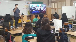 학교소식 > 유치원/초등학교 > 서귀서초, 글로벌 영어 화상수업 실시 | 제주교육소식