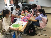 (주)교래에프앤엠 | 학교소식 > 유치원/초등학교 > 조천초, 내 안의 강점 발견, 색채 테라피 교육 운영 | 제주교육소식