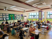 학교소식 > 유치원/초등학교 > 도남초, 학부모회 마스크 전달 | 제주교육소식