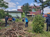 학교소식 > 유치원/초등학교 > 사계초, 사계이음 첫 활동 시작! 사계마을교육공동체가 함께하는 학교환경정비 실시 | 제주교육소식