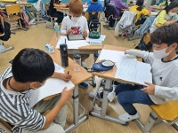 학교소식 > 전체 > 한라초, 깨끗한 제주 우리가 지켜요! 4학년 현장체험학습 대체수업 실시 | 제주교육소식