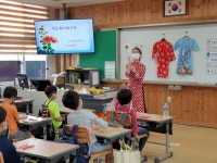 학교소식 > 전체 > 물메초, 찾아오는 다문화교육 실시 | 제주교육소식