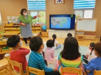 학교소식 > 유치원/초등학교 > 토평초등학교병설유치원, 「나마스테 인도 이야기」 다문화교육 실시 | 제주교육소식